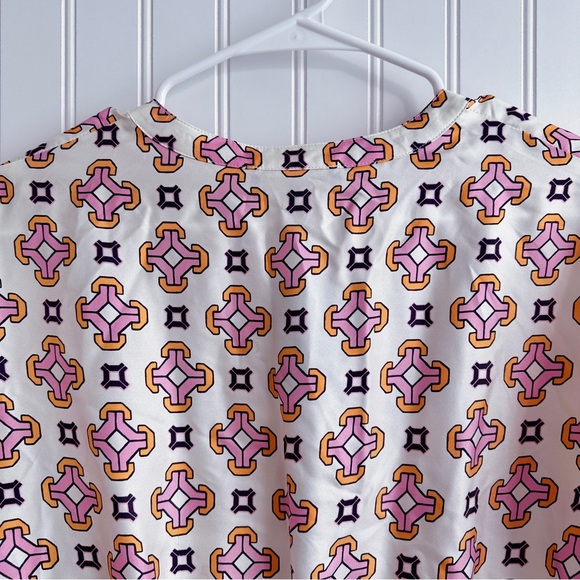 Maje 100% Silk Romea Geometric Printed Mini Dress NWT - Picture 12 of 15